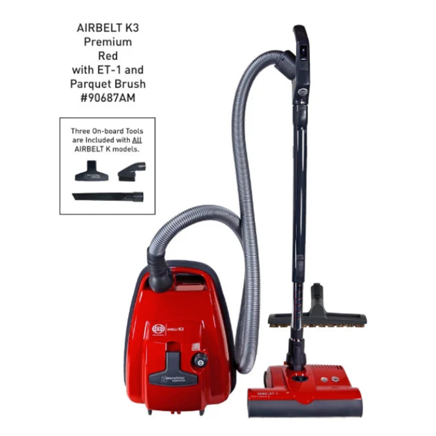 Sebo AIRBELT K3 Premium - Red